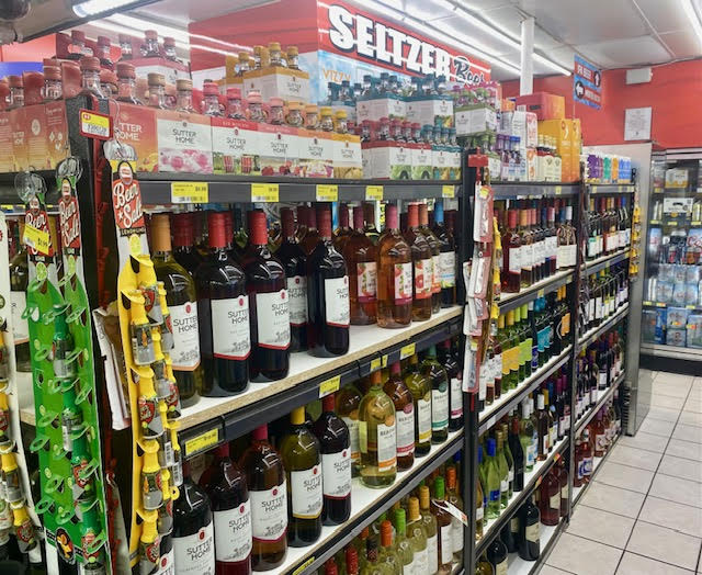 Beer and wine selection at Tabo's Piggly Wiggly